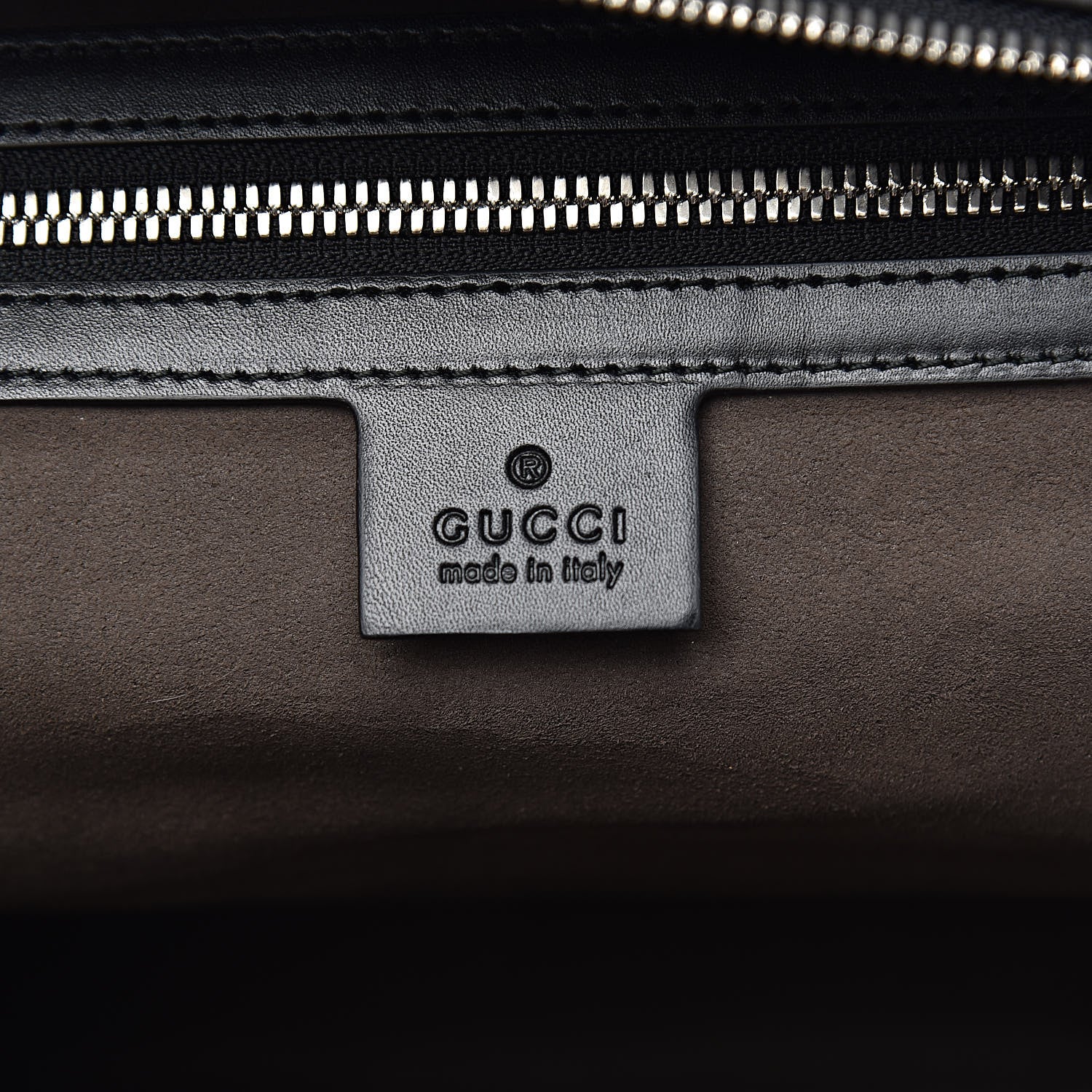 Gucci Guccissima Signature Small Day Backpack Black 6 of 12