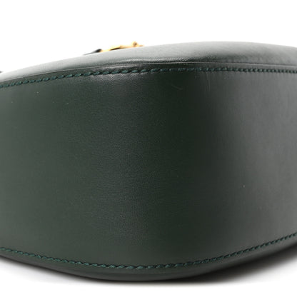 Gucci Calfskin Medium Lady Web Shoulder Bag Green 9 of 10