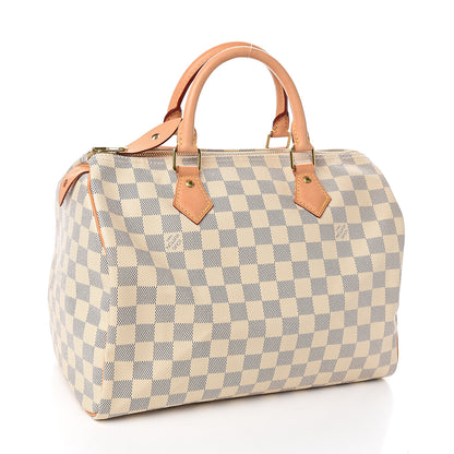Louis Vuitton Damier Azur Speedy 30 2 of 9