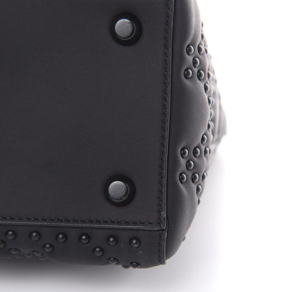 Christian Dior UItra Matte Calfskin Cannage Studded Medium Supple Lady Dior Black 11 of 11