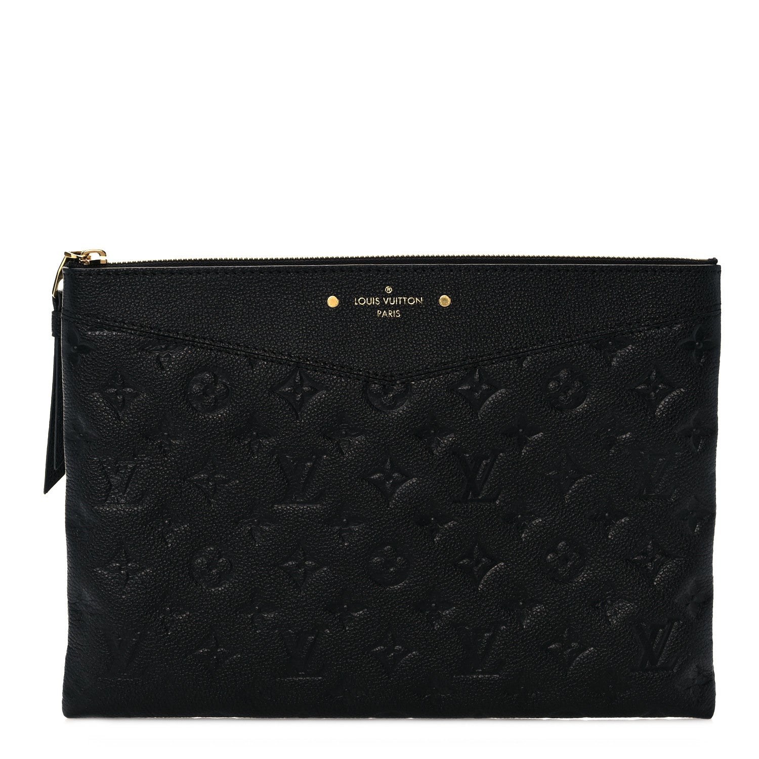 Louis Vuitton Empreinte Daily Pouch Black 1 of 9
