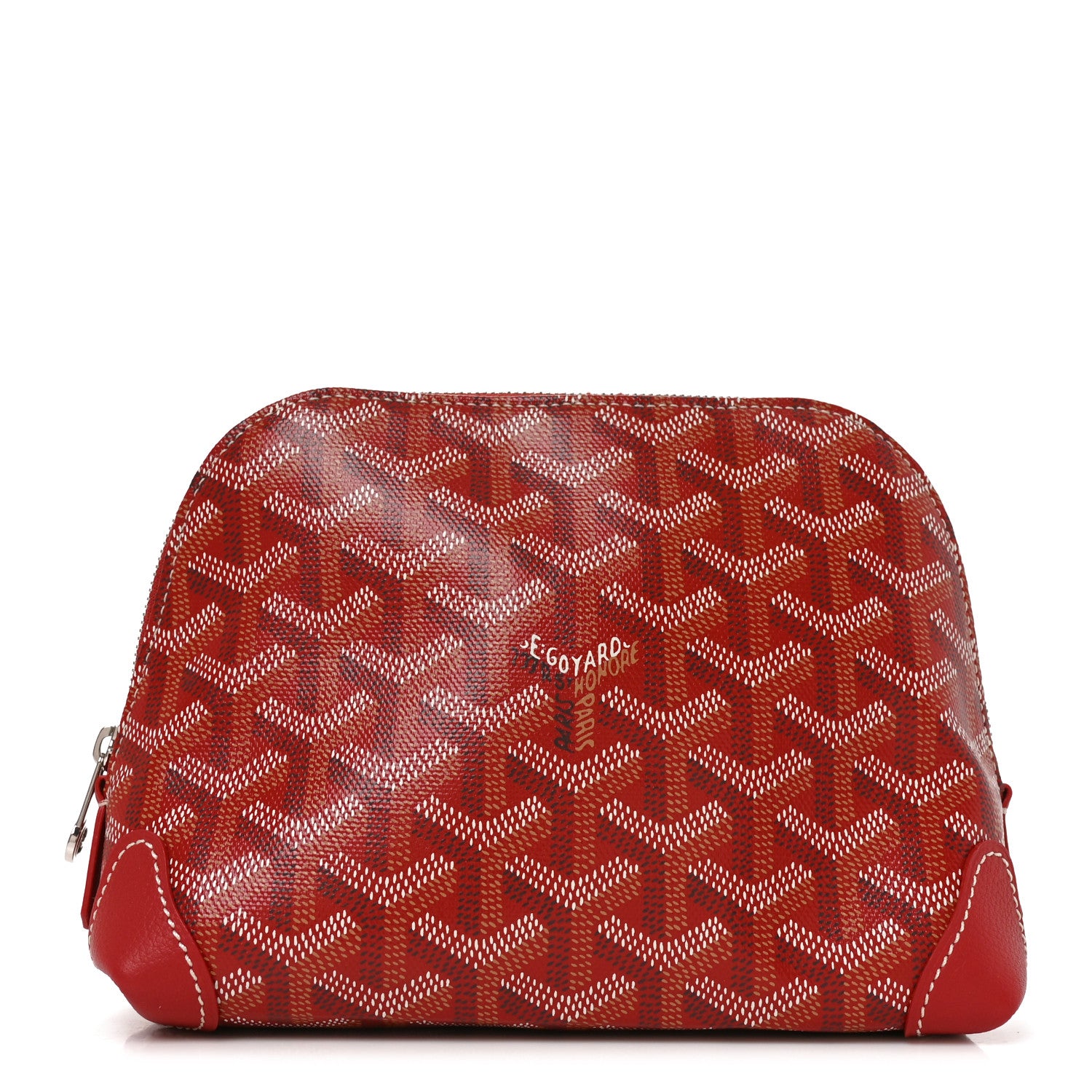 Goyard Goyardine Vendome Toiletry Pouch Red 1 of 8