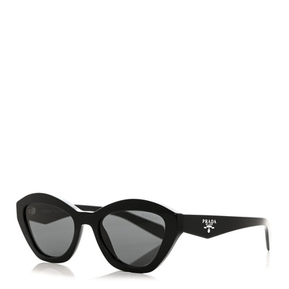 Prada Acetate Logo Sunglasses SPR A02-F Black 1 of 8