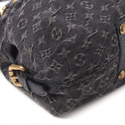 Louis Vuitton Denim Neo Cabby MM Black 8 of 8