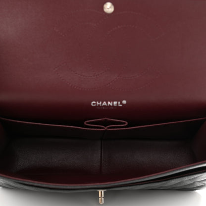 Chanel Caviar Quilted Jumbo Double Flap Black 5 of 12