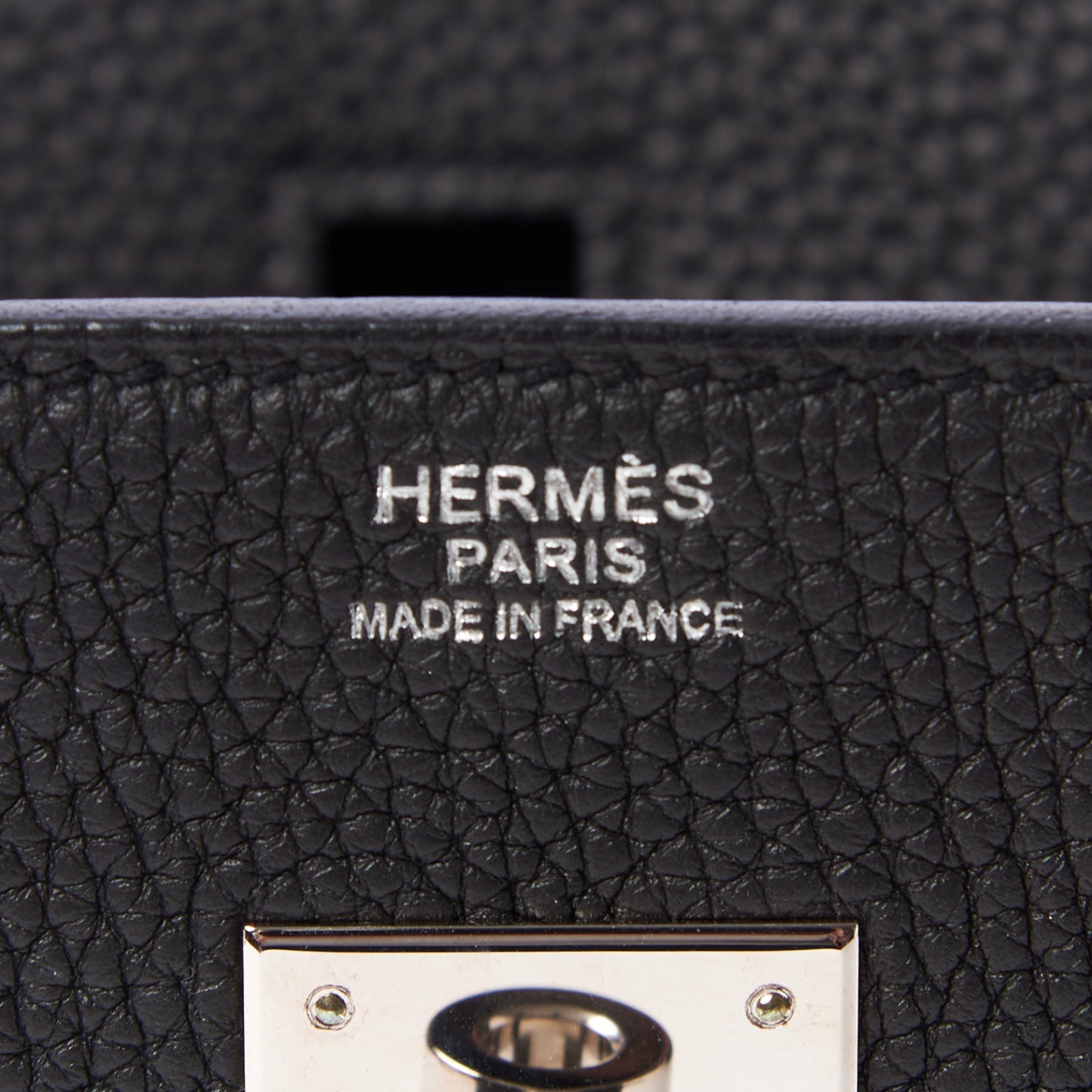 Togo Birkin 30 Black
