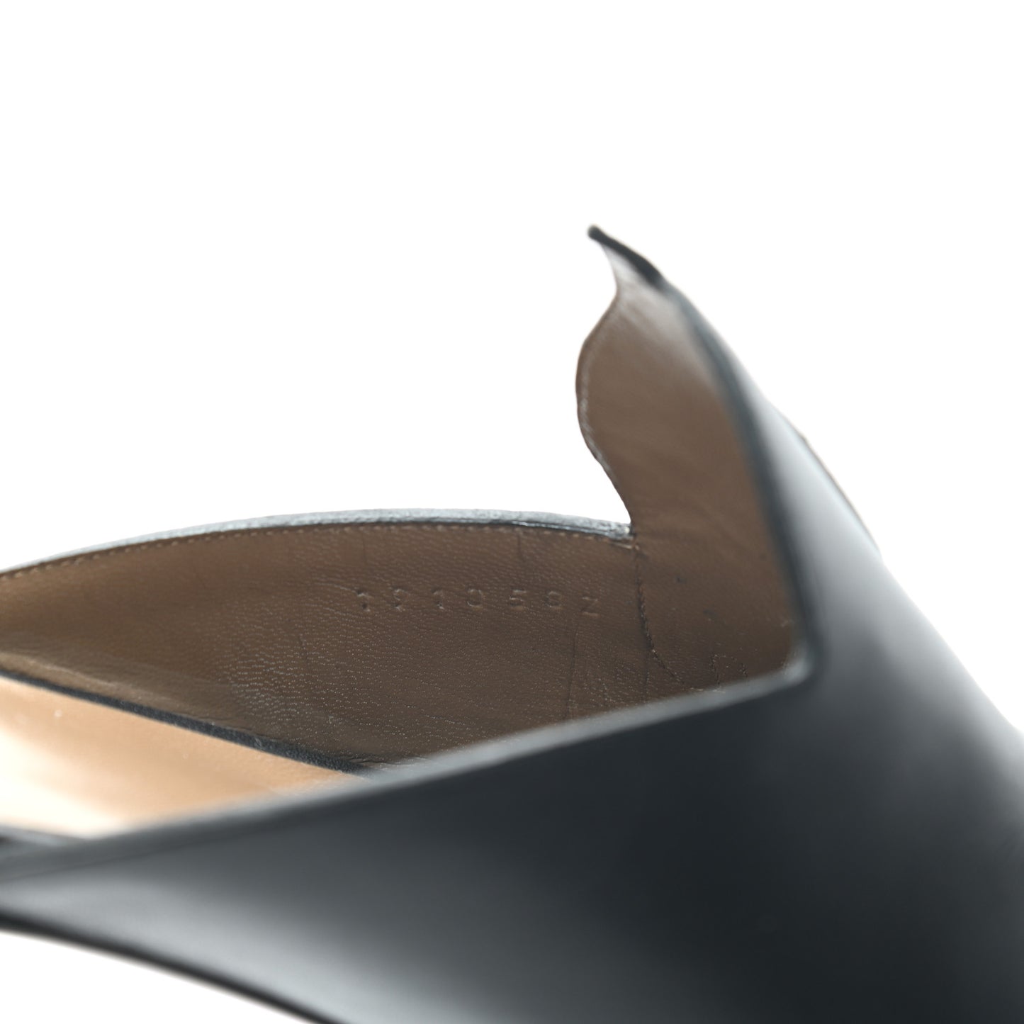 Calfskin Tangeria Mules 37 Black
