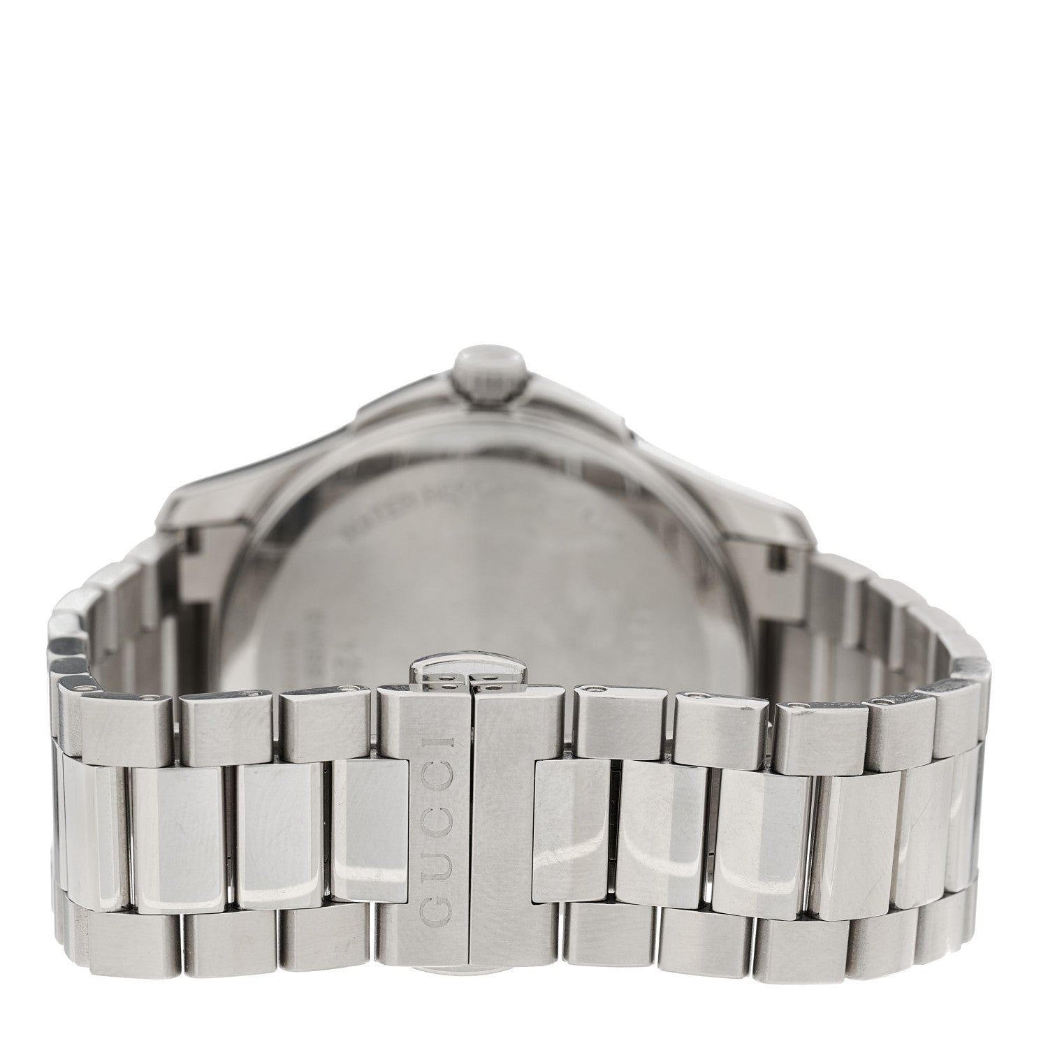 Gucci Stainless Steel Diamond Bezel Black Mother of Pearl 38mm G-Timeless Quartz Watch 3 of 6