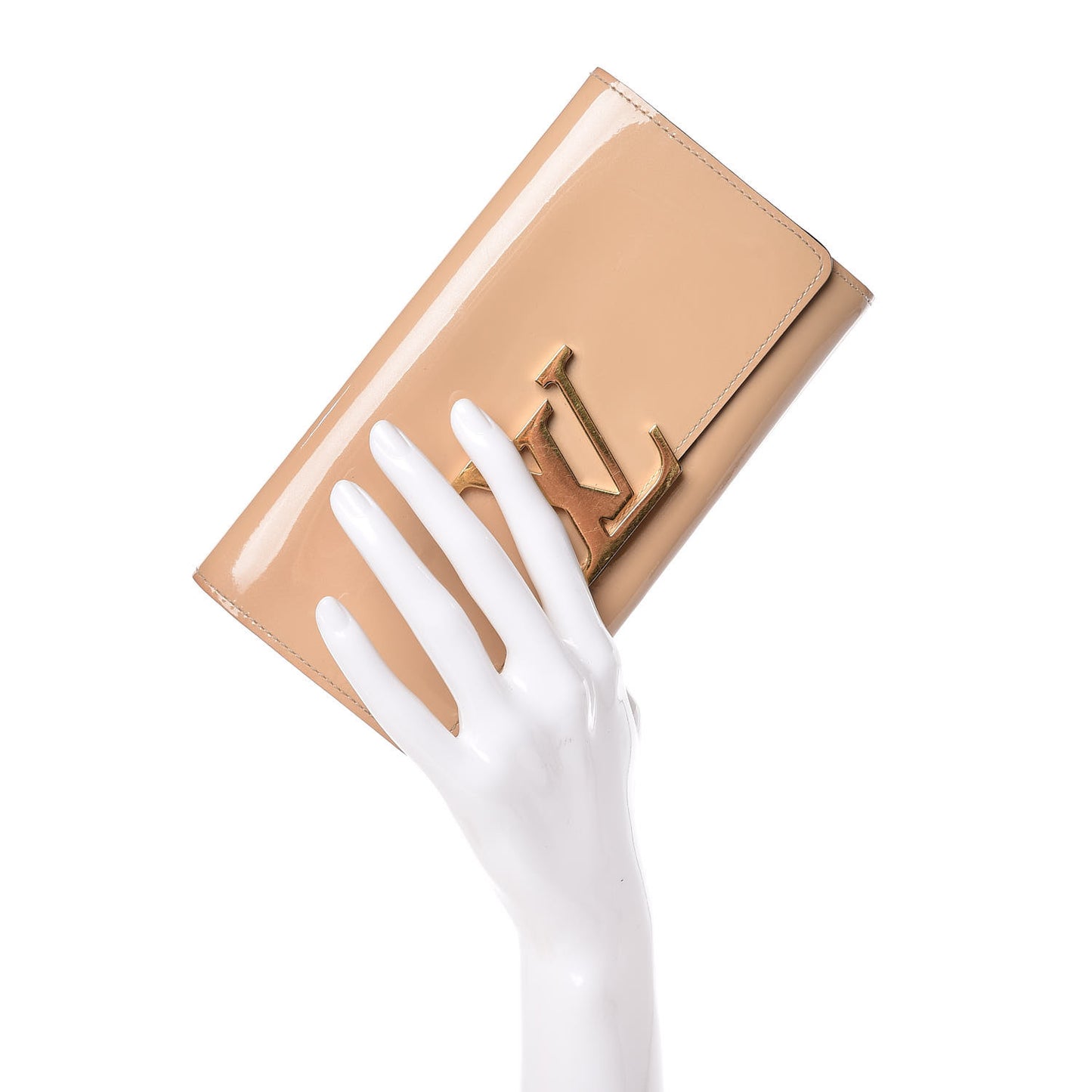 Patent Louise Wallet Dune