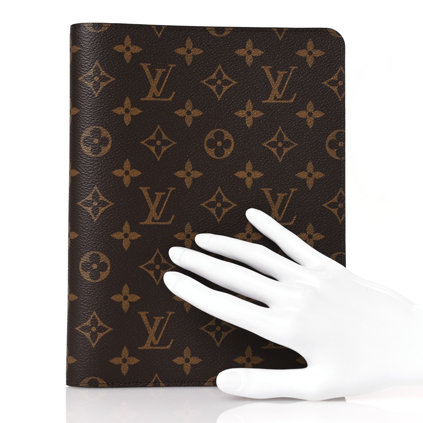 Monogram Desk Agenda Cover