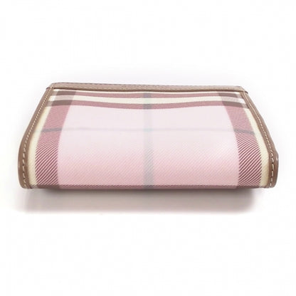 Burberry Candy Check Kiss Lock Wallet Pink 4 of 10
