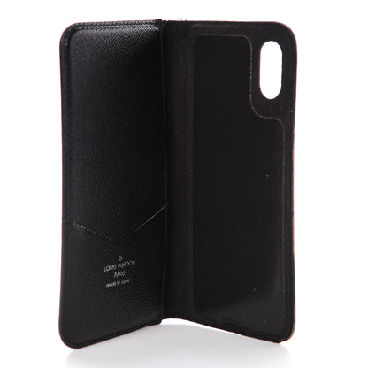 Louis Vuitton Monogram Eclipse iPhone X Folio Case 5 of 15