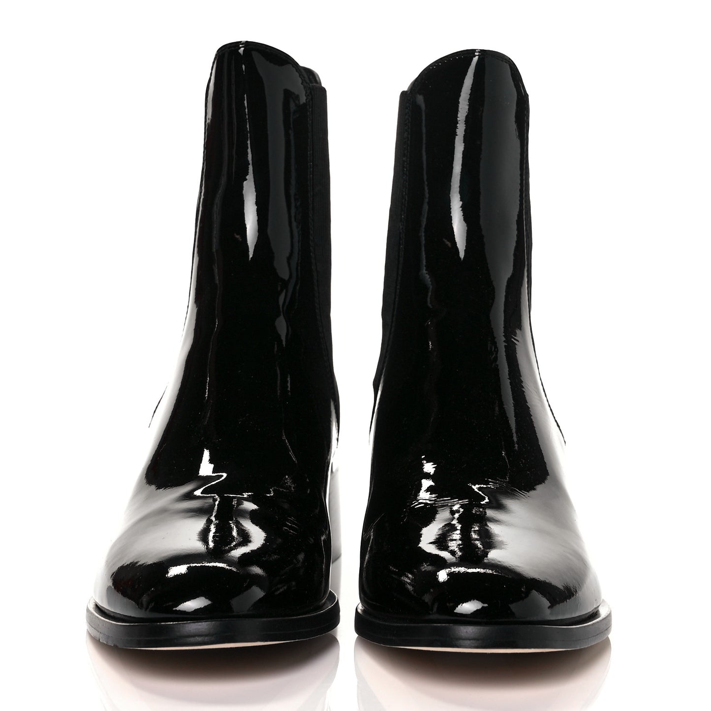 Shiny Nappa Rourke 45 Ankle Boots 41 Black