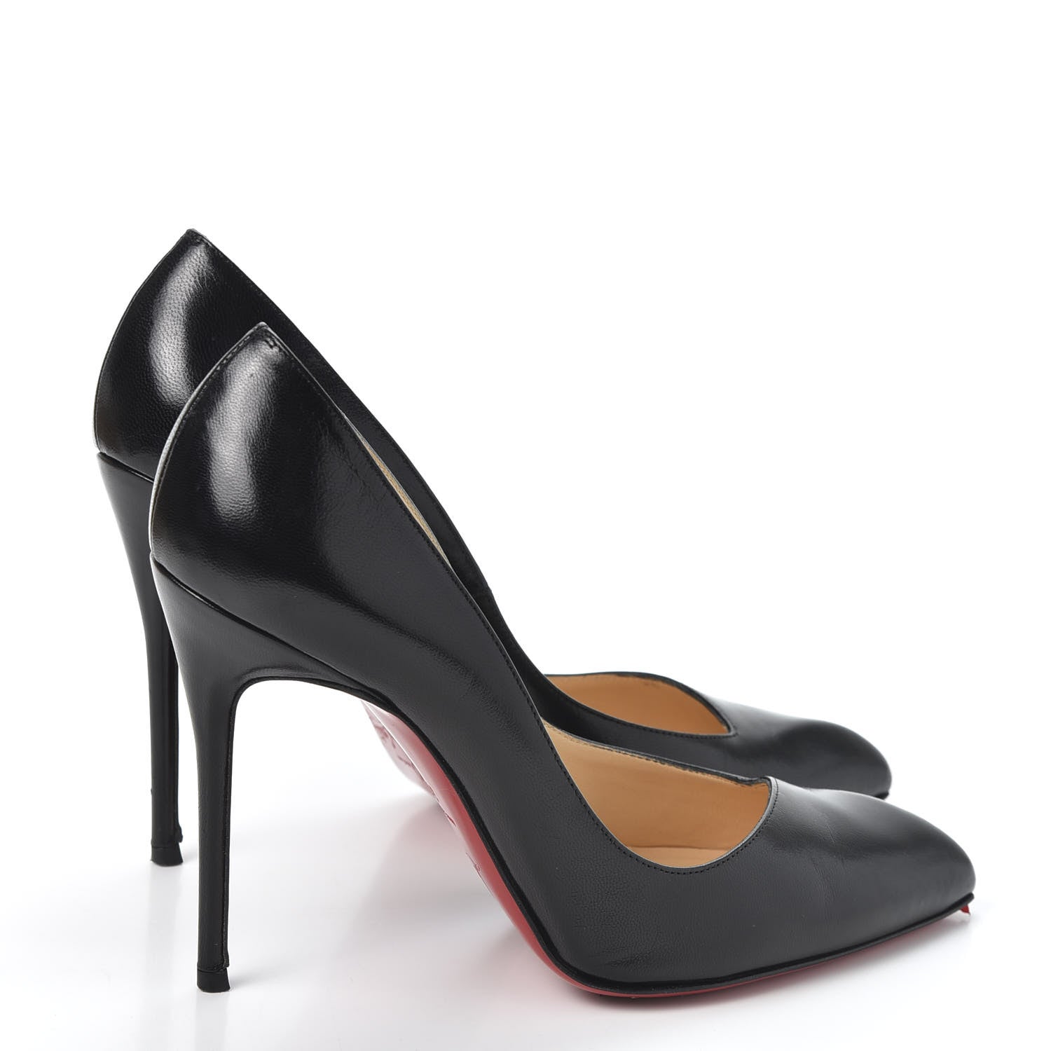 Christian Louboutin Nappa Corneille 100 Pumps 37 Black 4 of 12
