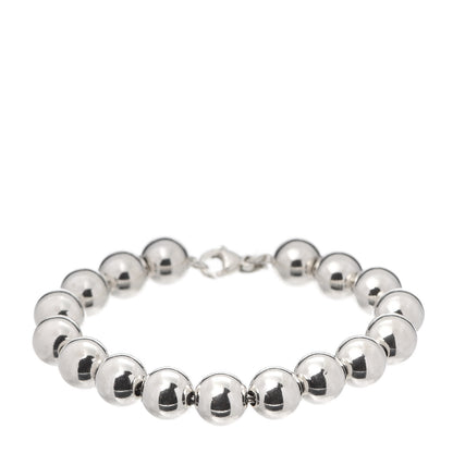 Tiffany Sterling Silver 10mm HardWear Ball Bracelet 1 of 5