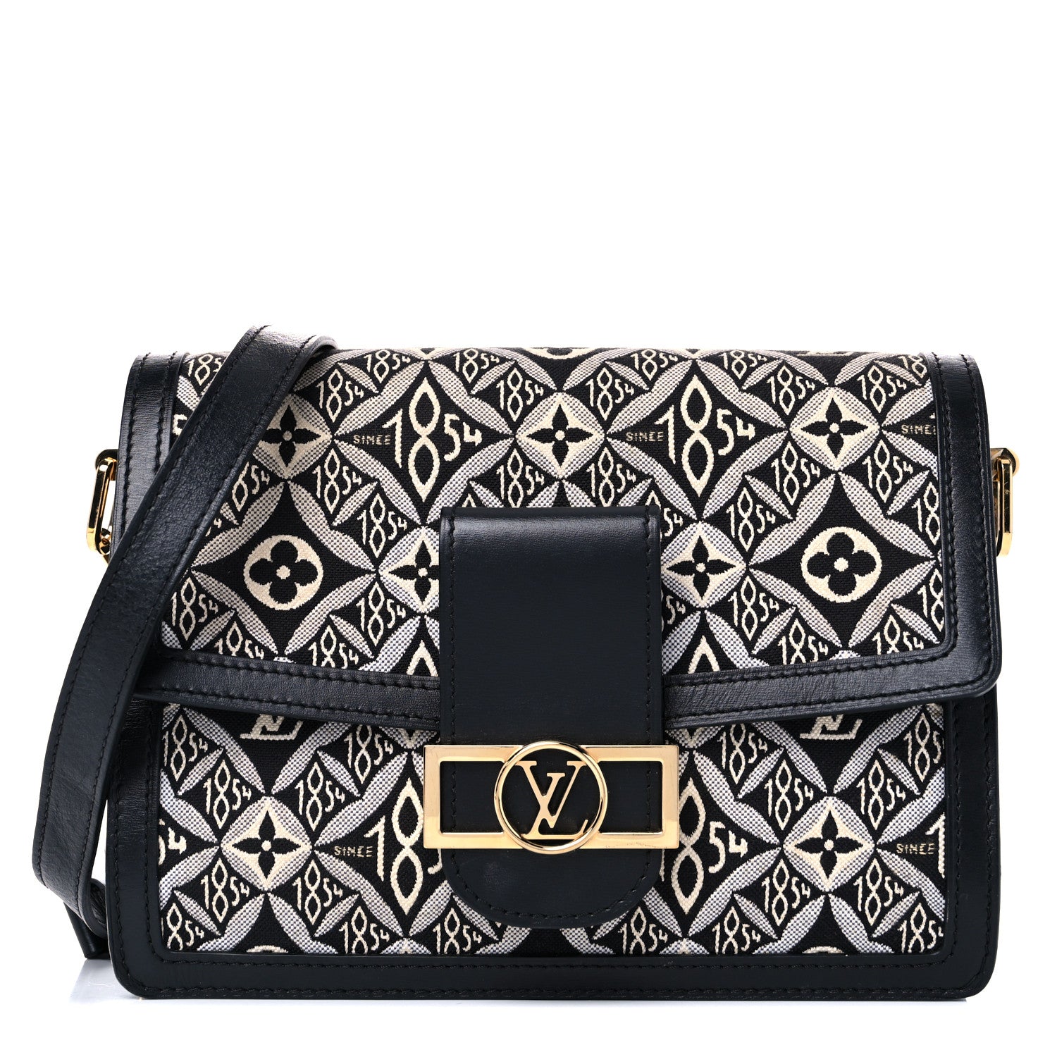 Louis Vuitton Jacquard Since 1854 Dauphine MM Grey 1 of 16