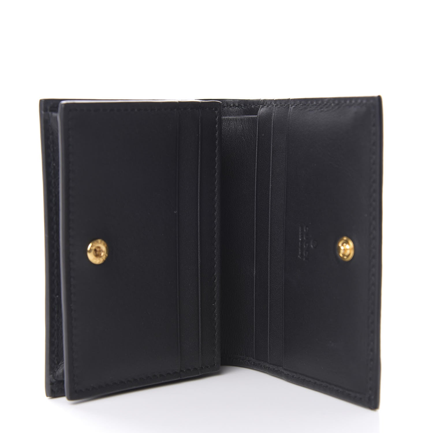 Gucci GG Supreme Monogram Bee Print Card Case 5 of 7