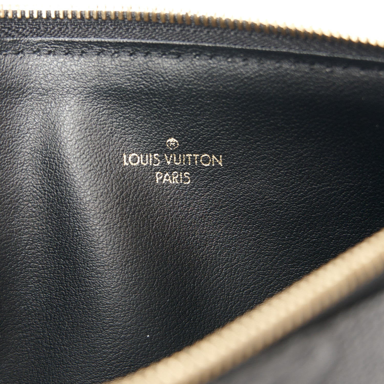 Louis Vuitton Empreinte Pochette Felicie Chain Wallet Black 12 of 15