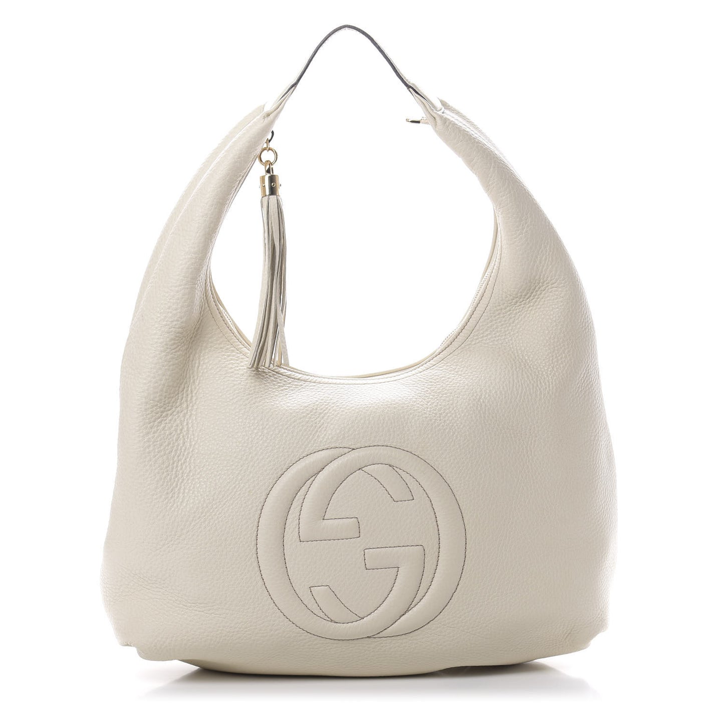 Cellarius Calfskin Soho Hobo Mystic White