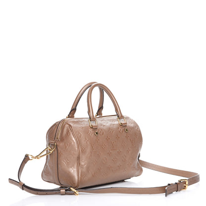 Louis Vuitton Empreinte Speedy Bandouliere 25 Bronze 4 of 10