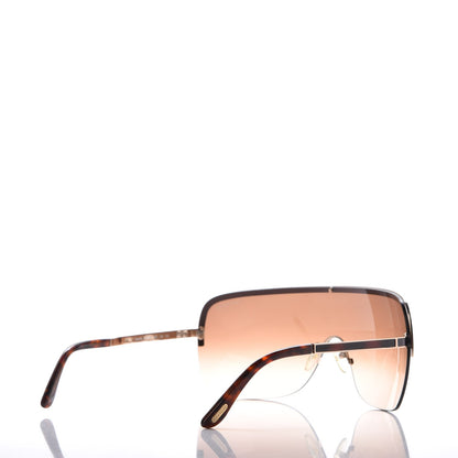 Tom Ford Gianna Shield Sunglasses TF138 Brown 4 of 6