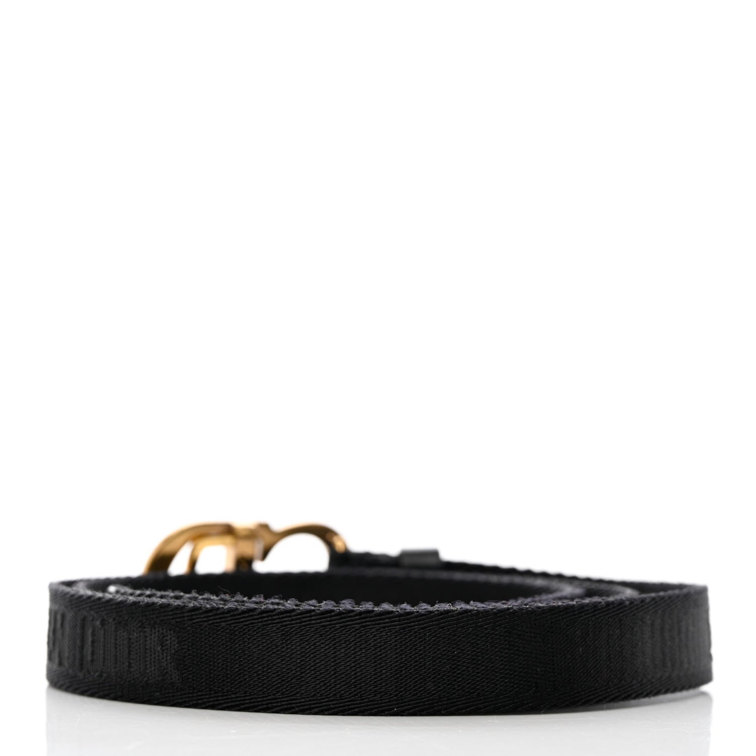 Christian Dior Nylon 20mm Saddle Belt Black 4 of 8