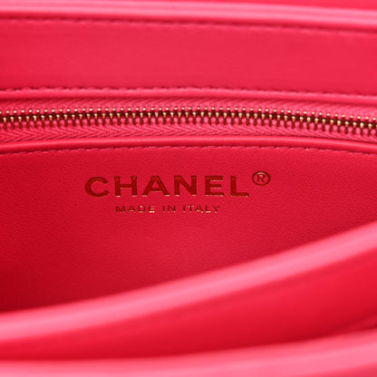 Chanel Lambskin Quilted Small Trendy CC Flap Dual Handle Bag Pink 6 of 10