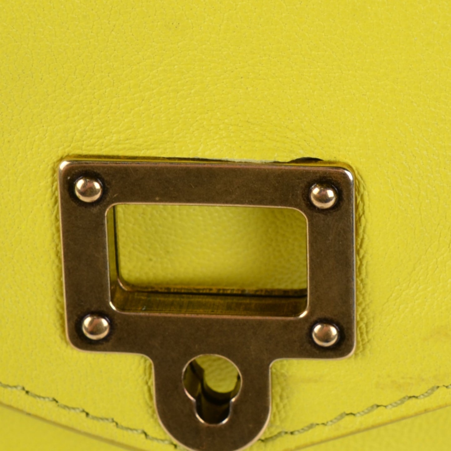 Lambskin PS1 Medium Satchel Sunshine
