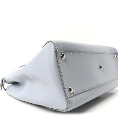 Fendi Vitello Morgan Shiny Nappa Medium Peekaboo Iconic Satchel Polvere Sunflower 9 of 10