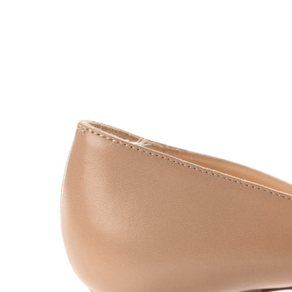 Christian Louboutin Patent PVC 17th Floor 55 Pumps 36 Nude 9 of 10