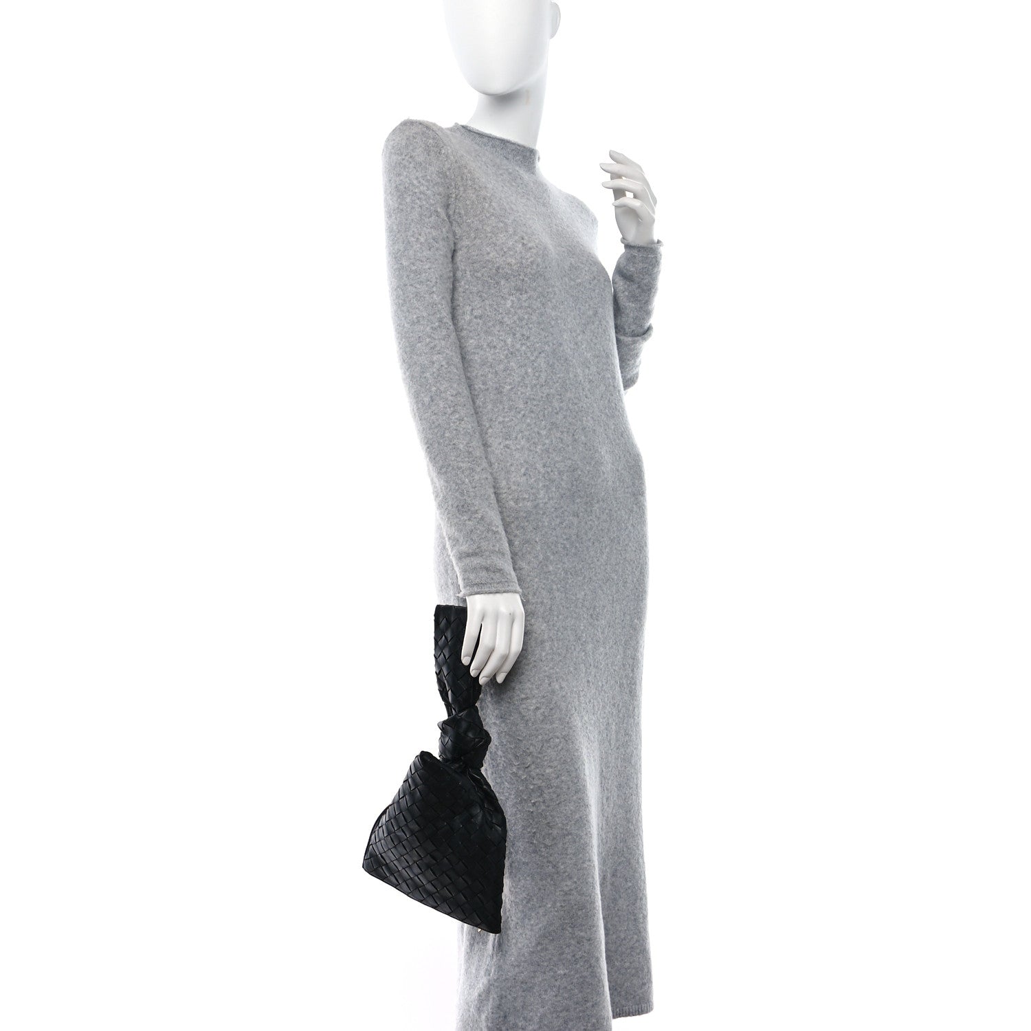 Bottega Veneta Nappa Intrecciato Mini BV Twist Black 2 of 9