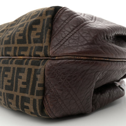 Fendi Zucca Nappa Nuvolata Vitello Tortuga Spy Tobacco Moro 11 of 13