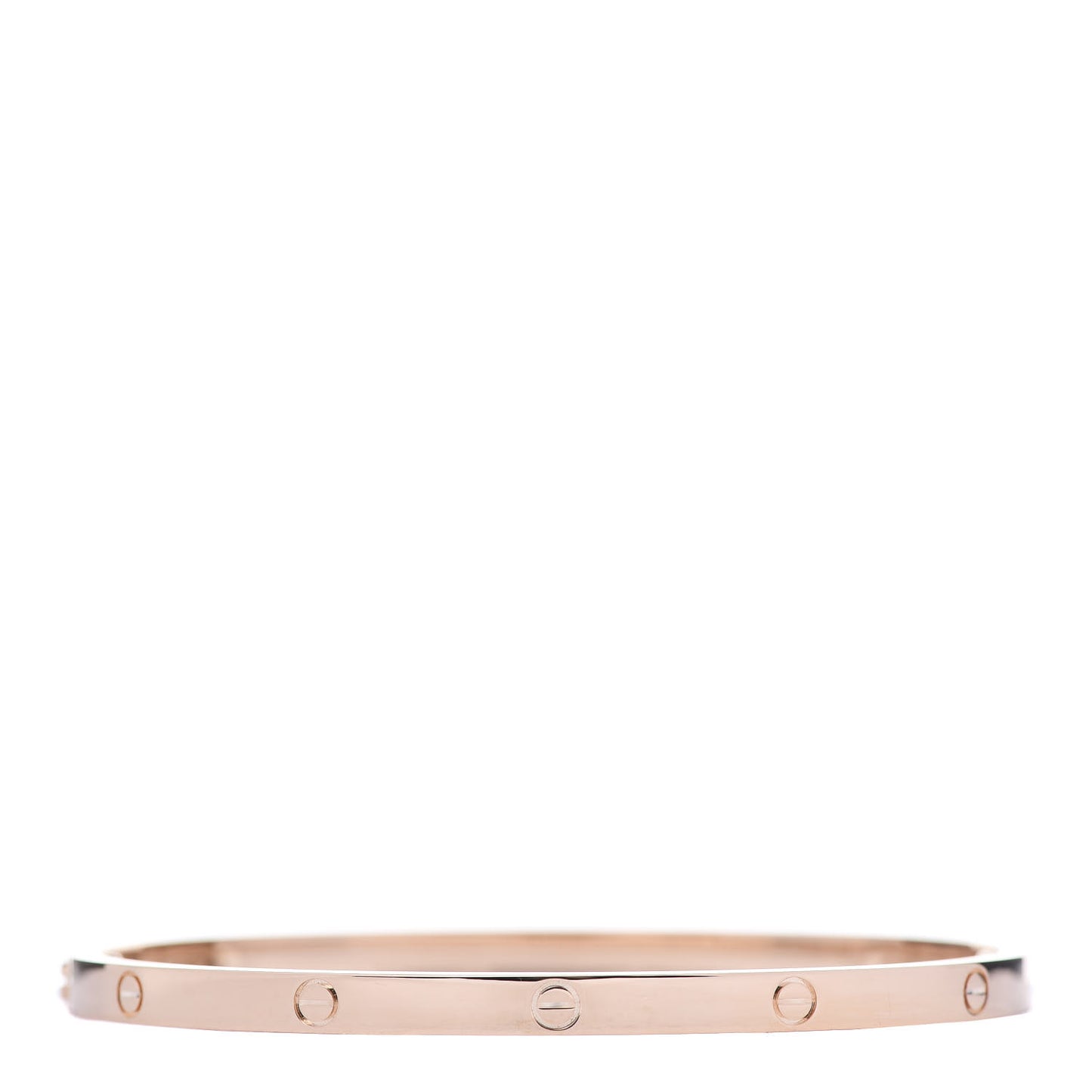 18K Pink Gold Small LOVE Bracelet 17