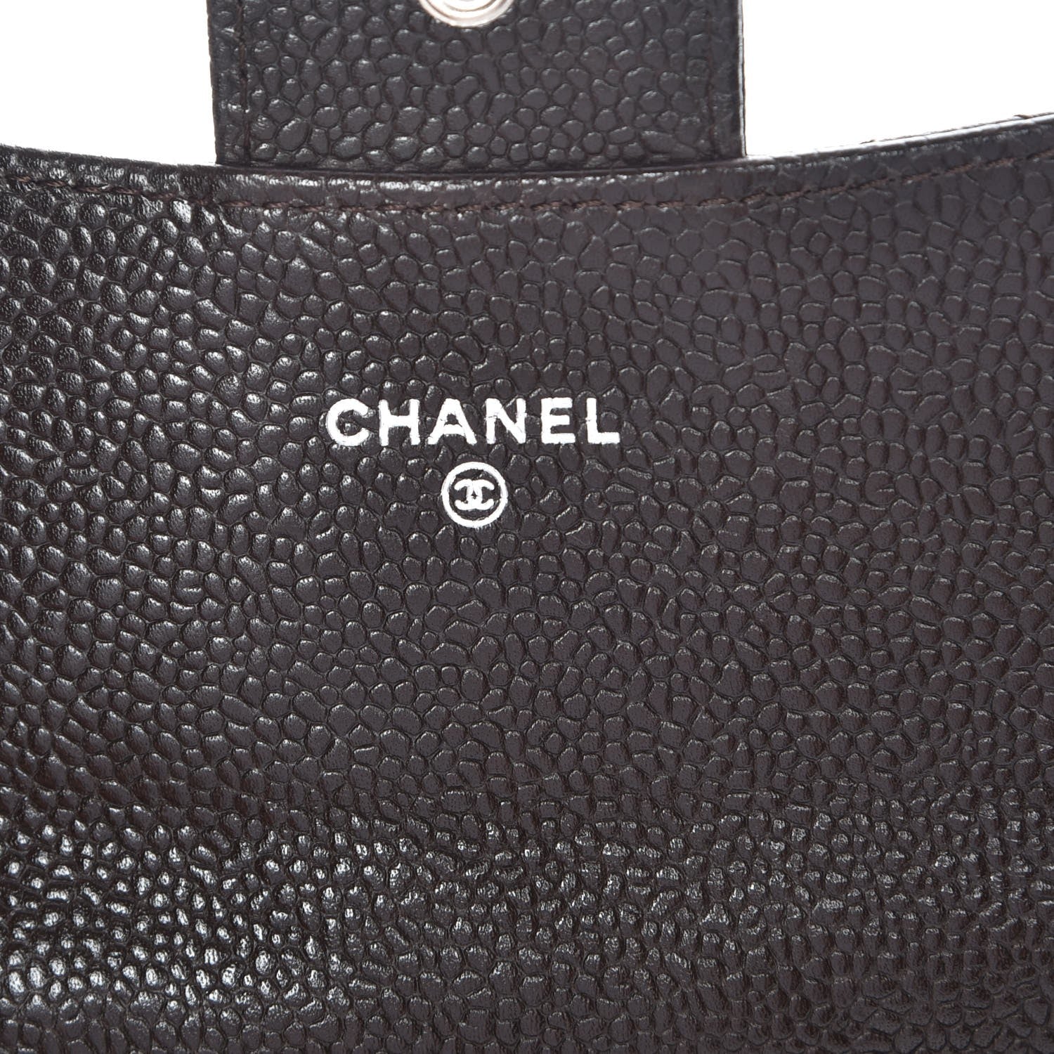 Chanel Caviar Quilted Small Flap Wallet Brown 6 of 8