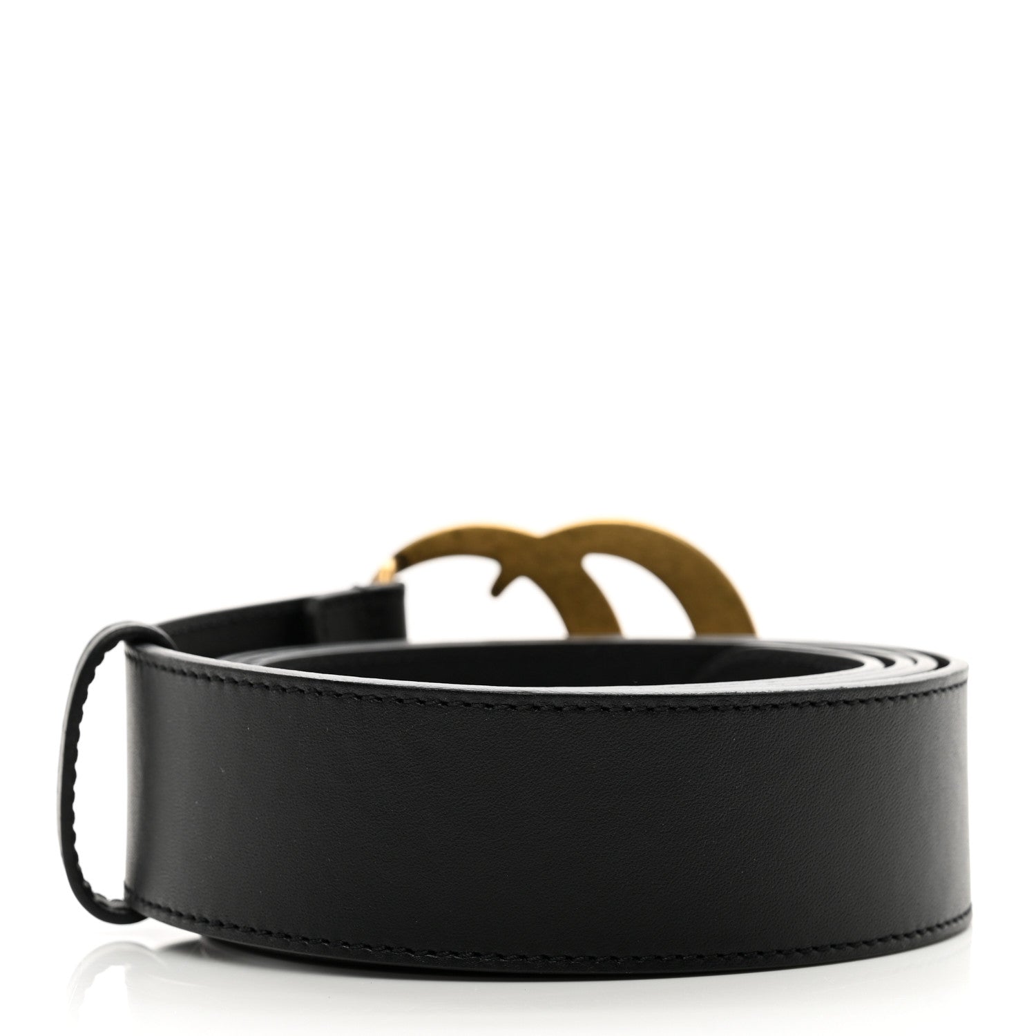 Gucci Calfskin Double G 40mm Belt 120 48 Black 2 of 5