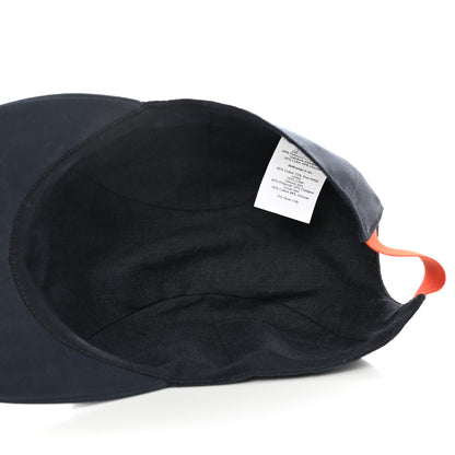 Hermes Cotton Paddock Cap 59 Navy 7 of 9