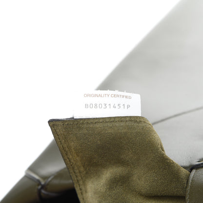 Bottega Veneta Butter Calfskin Patchwork Tote Army Green 7 of 13