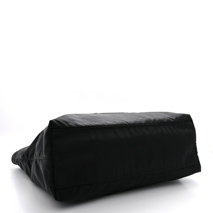 Prada Tessuto Nylon Logo Tote Black 4 of 12