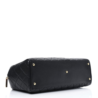 Chanel Caviar Quilted Large Bowler Black 4 of 17