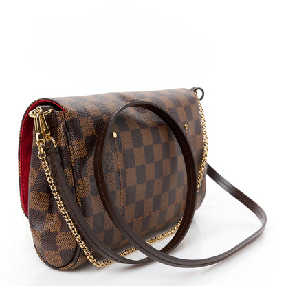 Louis Vuitton Damier Ebene Favorite MM 3 of 11