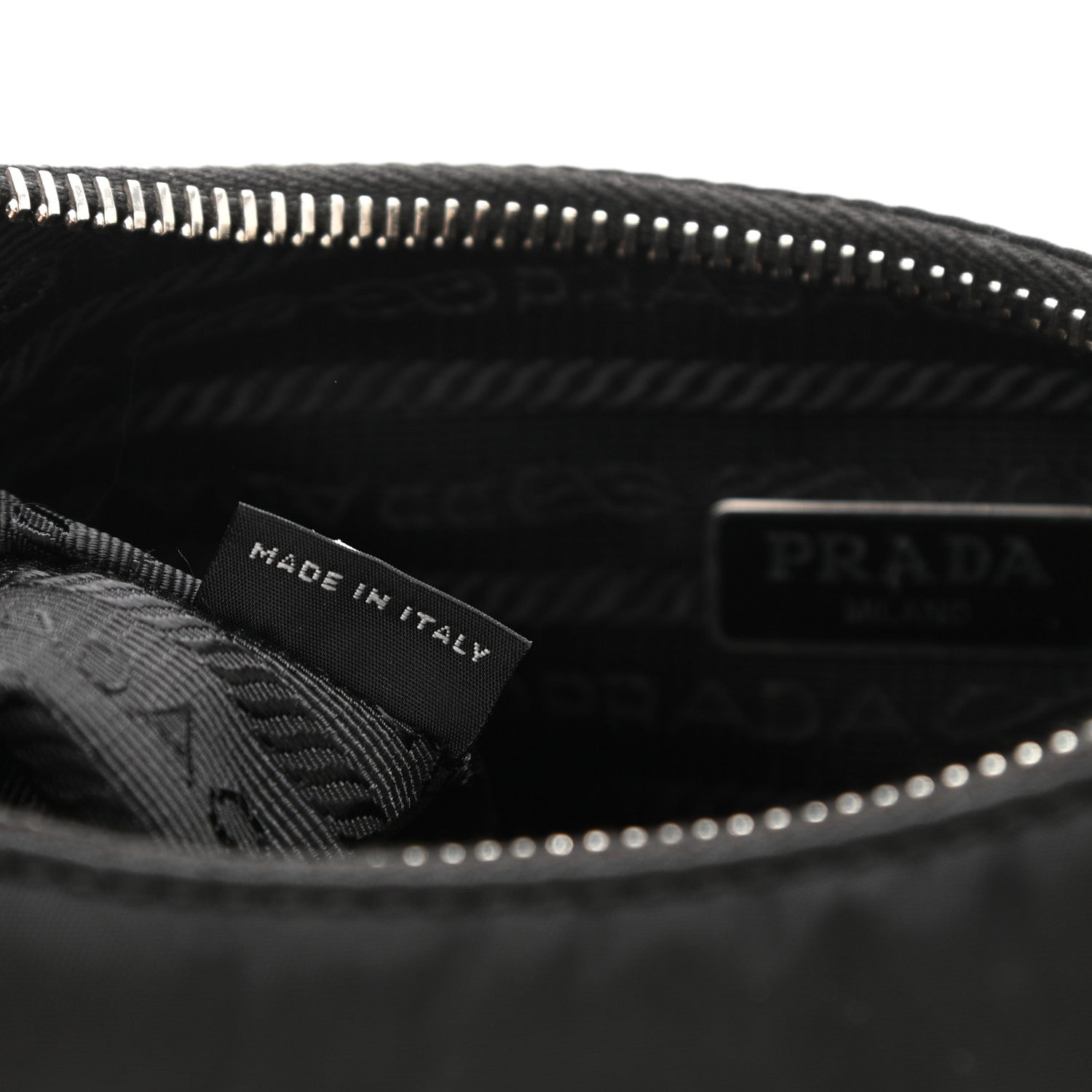 Prada Nylon Re-Edition 2005 Shoulder Bag Black 9 of 13