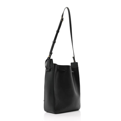 Saint Laurent Calfskin Small Bucket Bag Black 3 of 10
