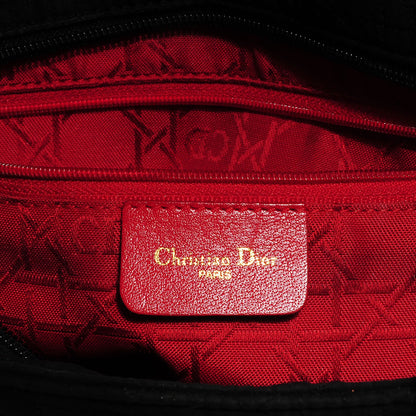 Christian Dior Nylon Cannage Large Lady Dior Black 5 of 8