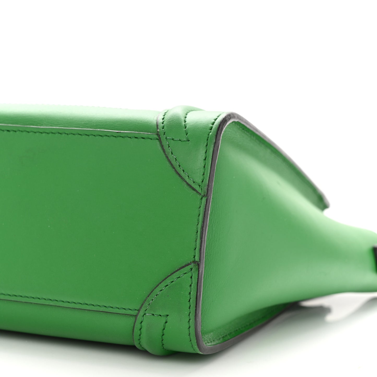 Smooth Calfskin Nano Luggage Grass