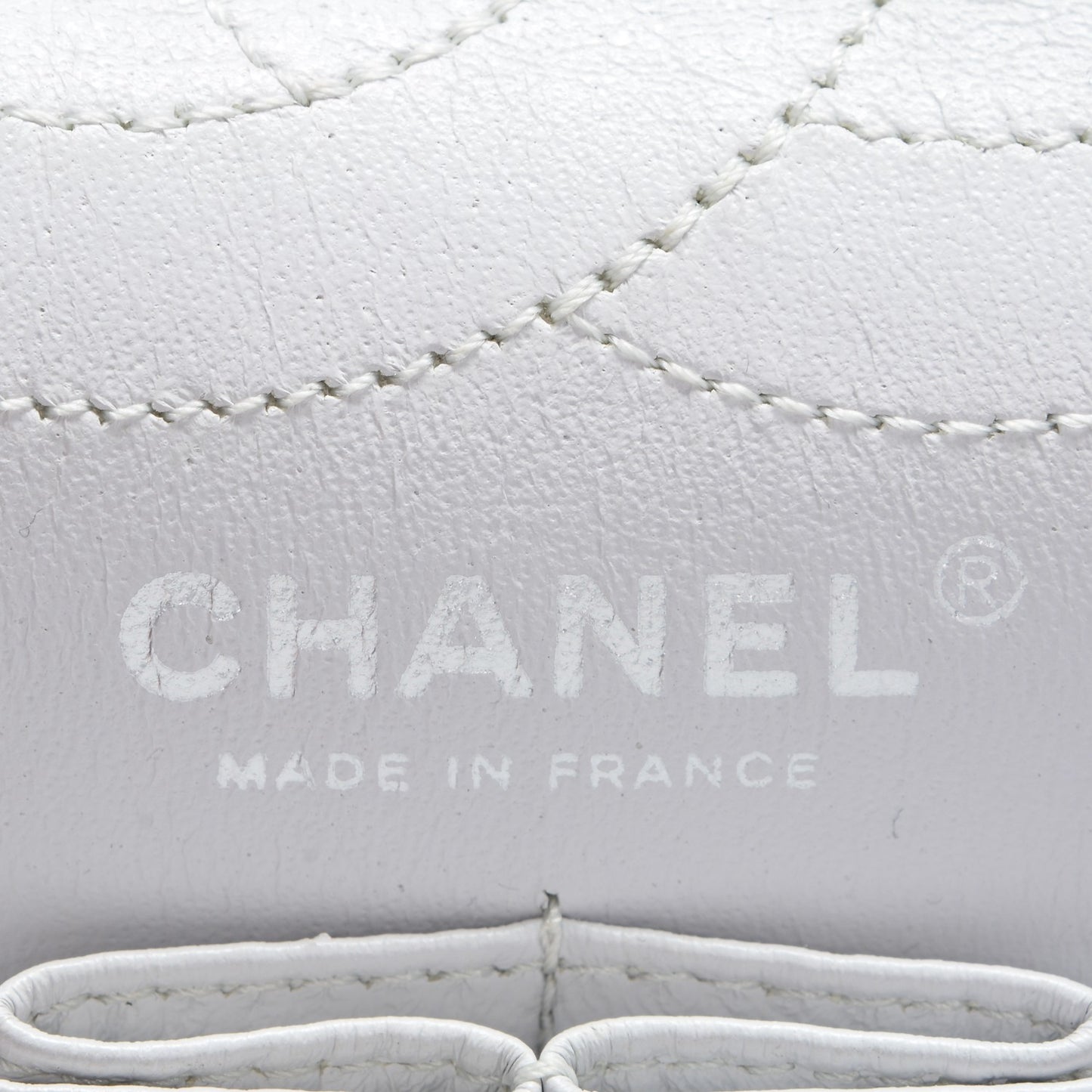 Aged Calfskin 2.55 Reissue 226 Flap White