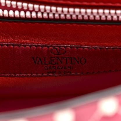 Valentino Garavani Lambskin Medium Free Rockstud Spike Shoulder Bag Shadow Pink 6 of 10