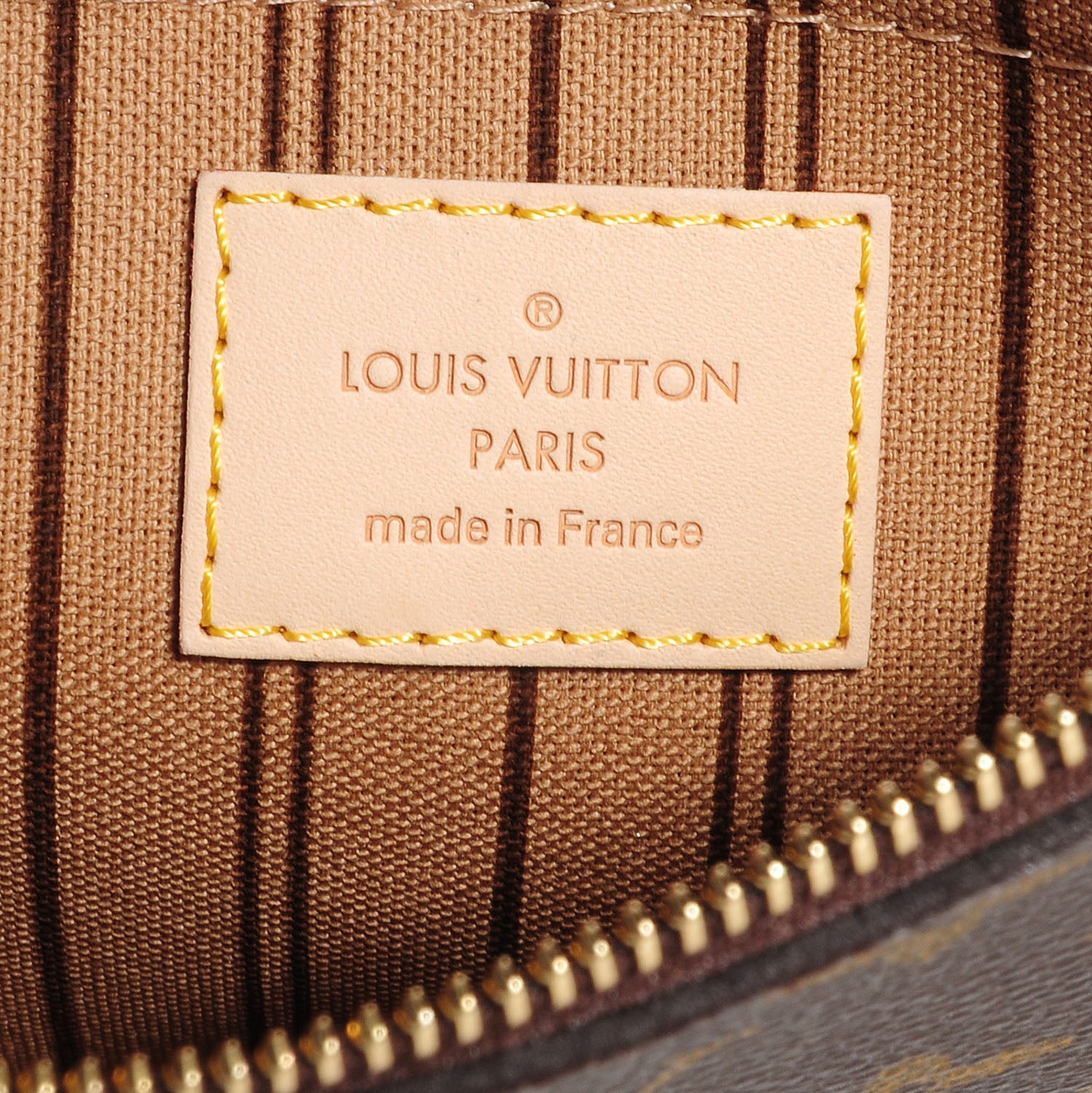 Louis Vuitton Monogram Neverfull MM GM Pochette 6 of 7