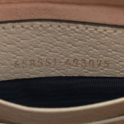 Gucci GG Supreme Monogram Textured Dollar Calfskin Web Mini Ophidia Half Moon Hobo Beige Ebony Mystic White 7 of 12