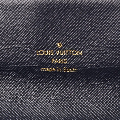 Louis Vuitton Mini Monogram Porte Tresor International Wallet Blue 6 of 11