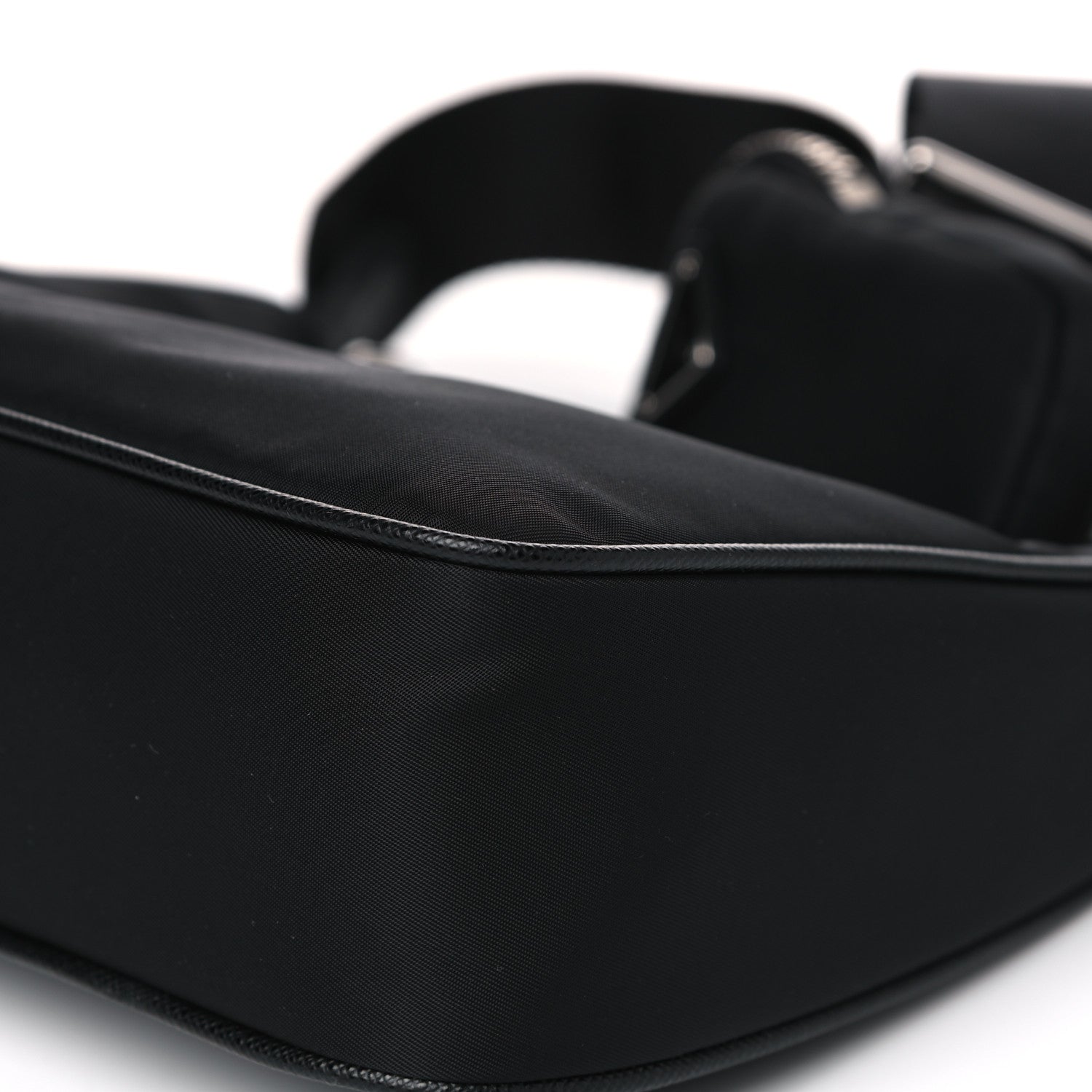 Prada Nylon Re-Edition 2005 Shoulder Bag Black 8 of 14
